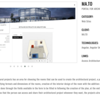 PORTAL FOR ARCHITECTURAL PROJECTS