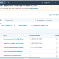 Contact Creation on Hubspot CRM Tool