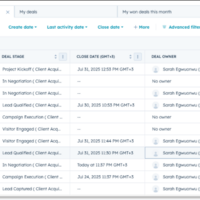 Hubspot Deal