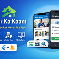 Ghar Ka Kaam – Marketplace App