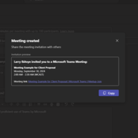 Knowledge of Microsoft Teams