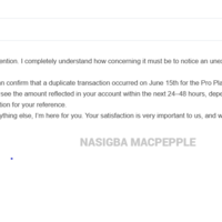 I Replied and and proffered solutions