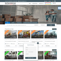 Real estate website of India