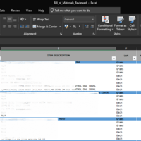 Excel, Data Entry