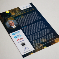 Postcard/Invitation Design | Oral Surgery CE Course