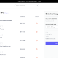 The Cart Page