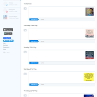 Using Buffer to automate scheduling posts.