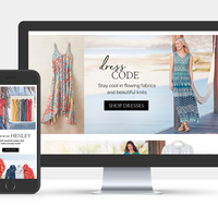 Coldwater Creek Responsive Website