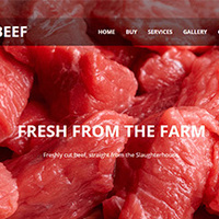 Cleabeef, one of the websites I've built