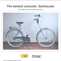 Quickousel jQuery Library