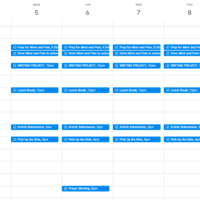 Schedule Management Portfolio 