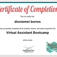 Virtual Assistant Certificate in Vabootcamp