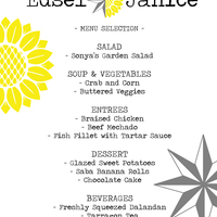 Menu Design - FB @theedsellentvp