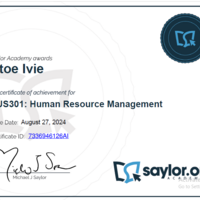 HR Certification