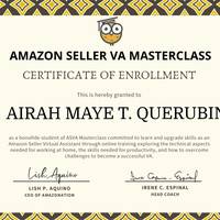 ASVA Masterclass Cert. of Enrolment