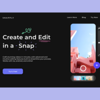 Snapply Landing Page