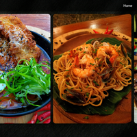 Restaurant Mockup - Image Carousel