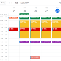 Calendar Management