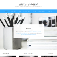 Wordpress site for "Writer's Workshop"