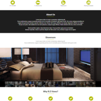 Real estate one-page website