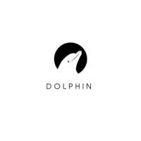 Dolphin Negative Space