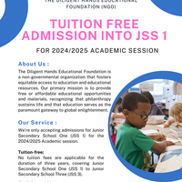 Canva design of a school advert