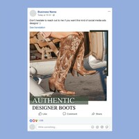 Facebook Advertisement