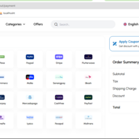 payment intergration in applications for checkout