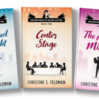 Custom Book cover design for Chick-lit trilogy