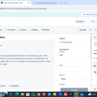Freshdesk support, Ticketing and delayed orders resolutions 