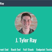 Basic Portfolio Site for personal use