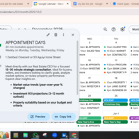 APPOINTMENT SCHEDULING 
