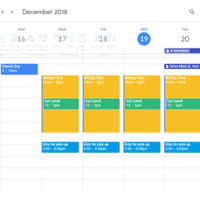 My Calendar Management task