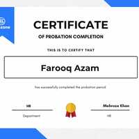 Probation Completed