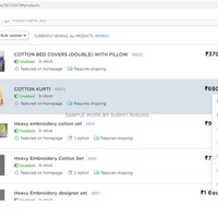 E-COMMERCE PRODUCT LISTING