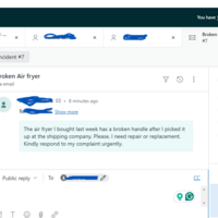 Attending to Customer issue using Zendesk