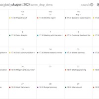 Managed a busy executive calendar 