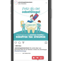 Social media design for Helem Haim