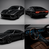 Creative automotive illustration 