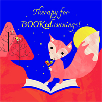 Sticker Illustration for Booklandia