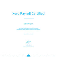 Payroll Certification