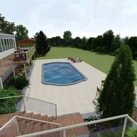 3D visualization of a landscape concept