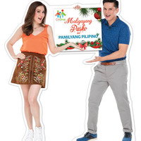 Man-sized die-cut design