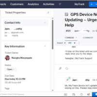 I made sure to stay in touch with the customer 