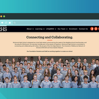 Custom Design & Wordpress Development For Secondary School