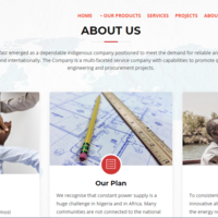 A Website that features a powerful cms.