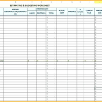 Cost estimation & Budgeting 