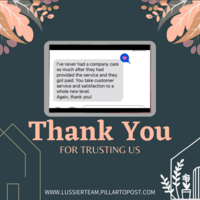 Testimonial from our customer