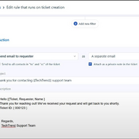 “Automated ticket creation with instant email replies.”
