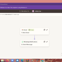Creating an automation Using Zappier
